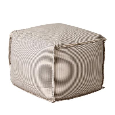 Image of Zippy French Ticking Pouf